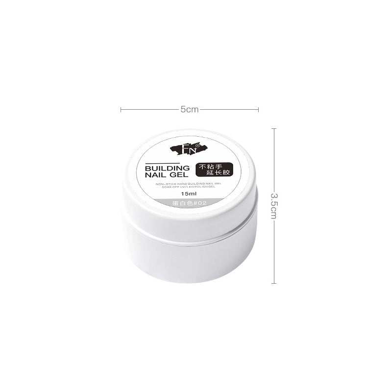 Gelbaseret negleextensions