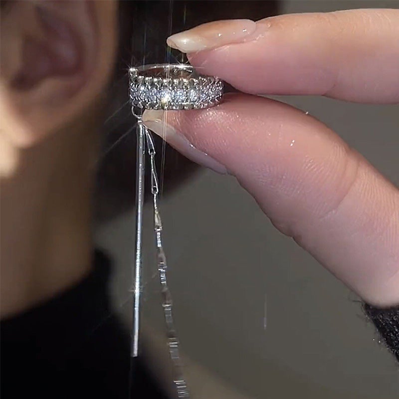 Tassel brusk brusk Wrap øreringe