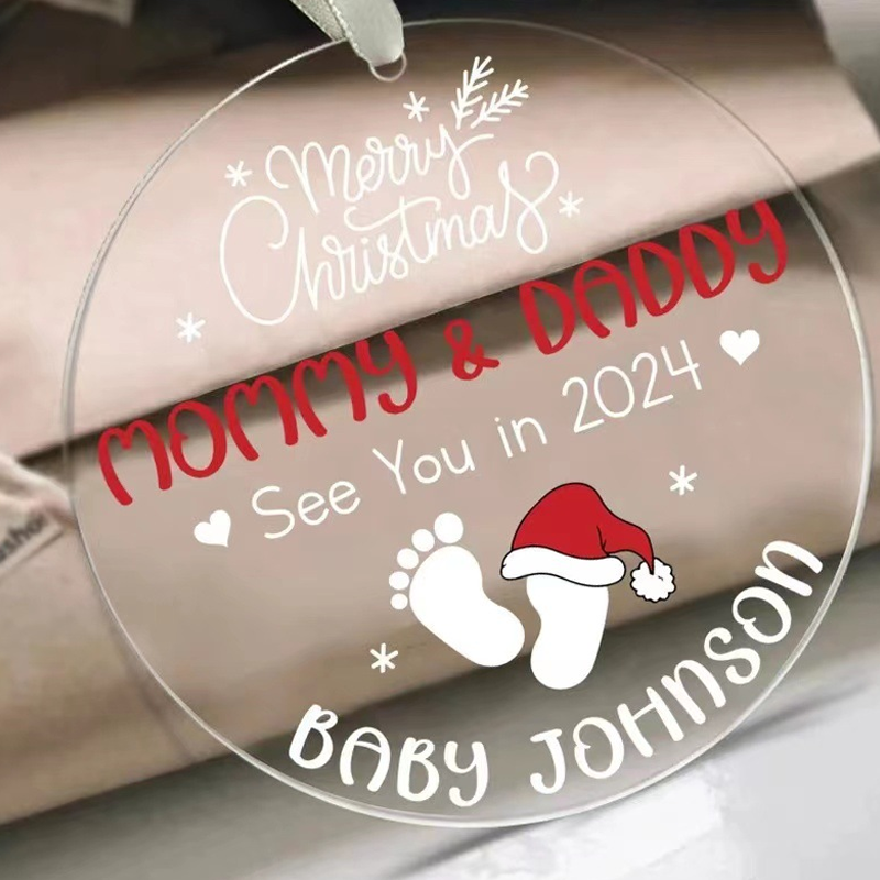 See You in 2024 Juletræsdekoration