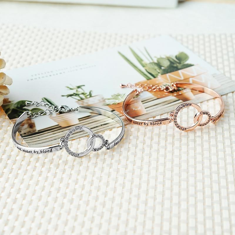 Venskab Charm Inspirational armbånd