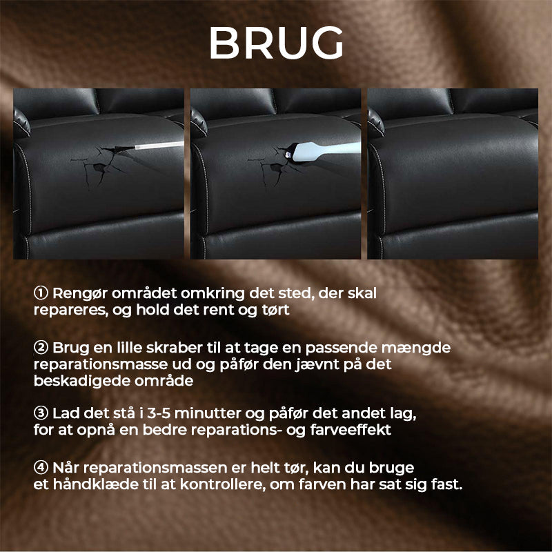 Avanceret læderreparationsgel