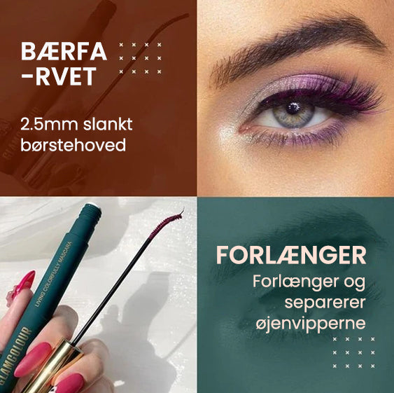 Skinny mascara med magiske farver