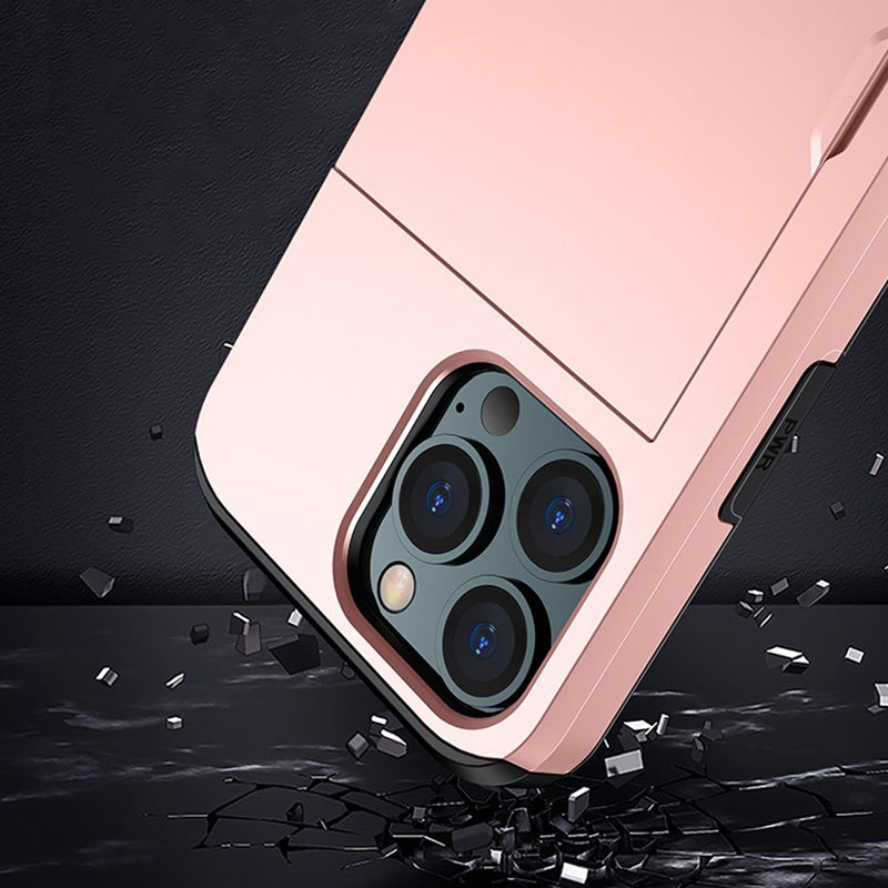 Telefoncover med indbygget tegnebog