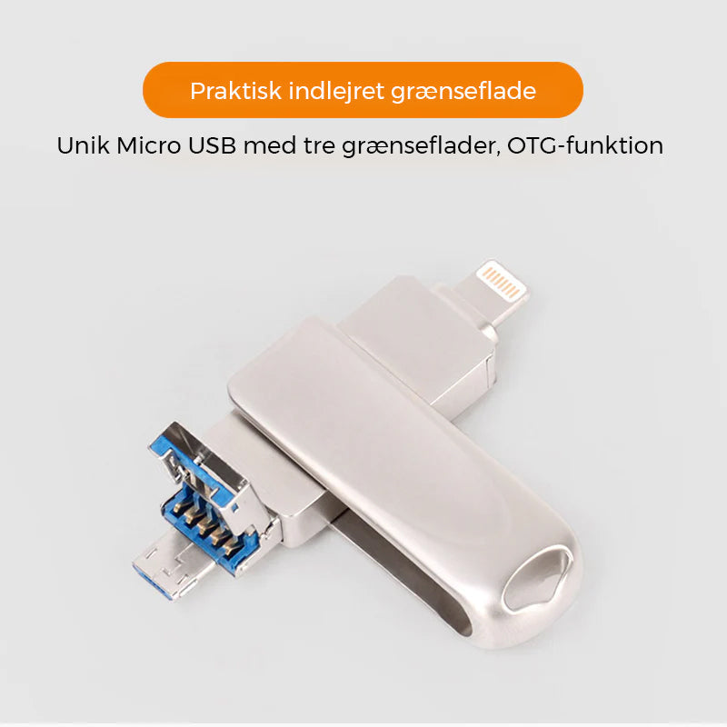 3-i-1 USB Flash Drev