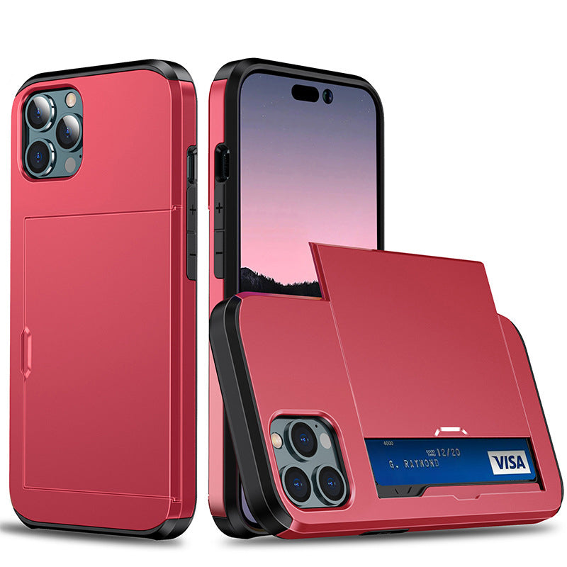 Telefoncover med indbygget tegnebog