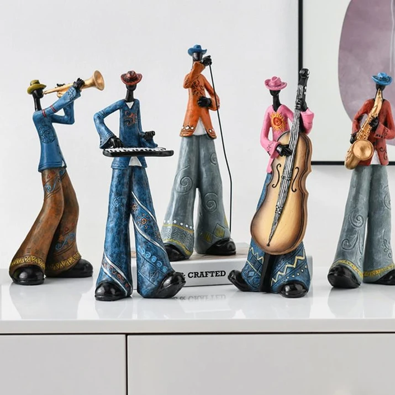 Musik band skulptur