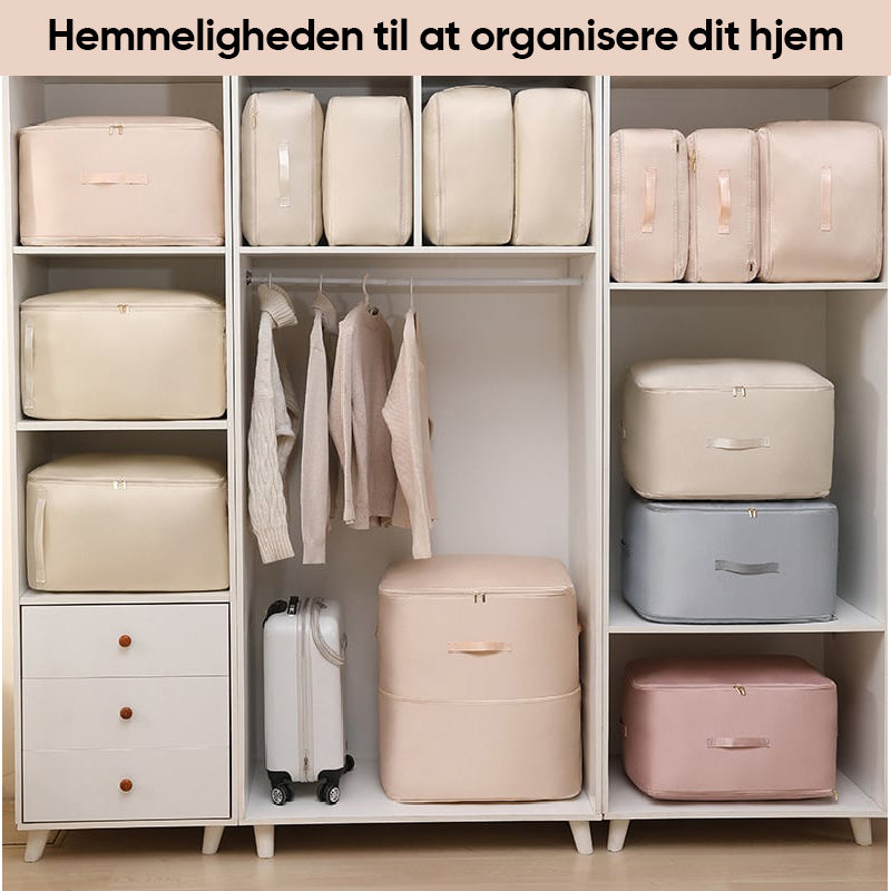 Kompressions- opbevaringstaske med stor kapacitet til dyne