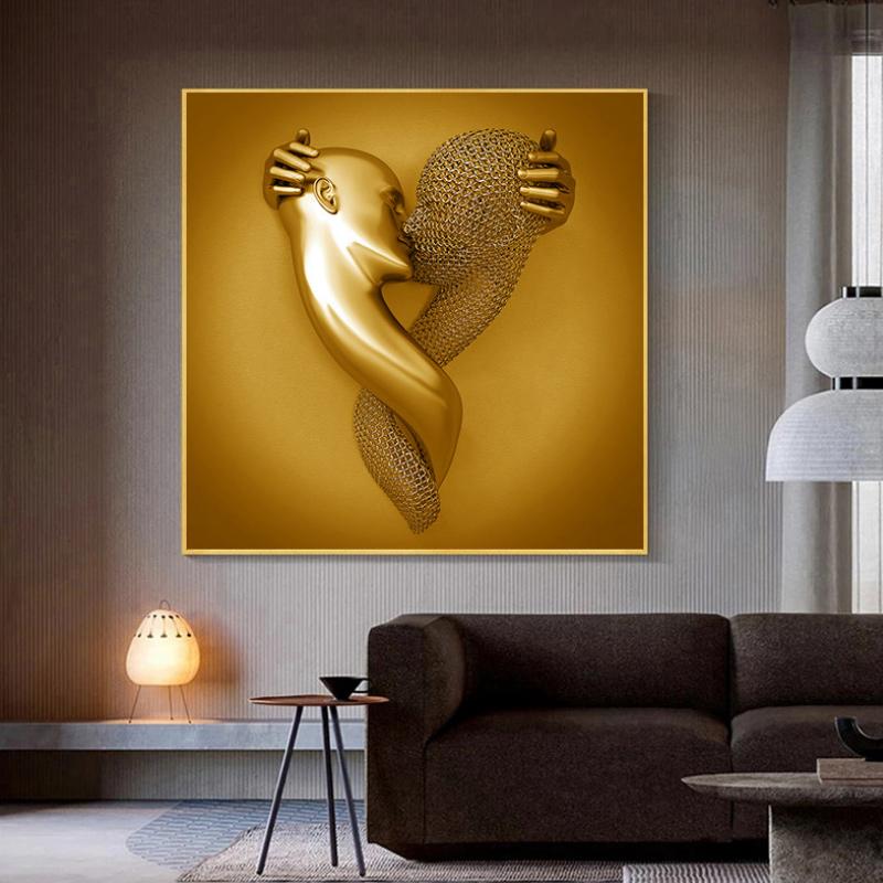 Kærlighed hjerte kunst vægmaleri