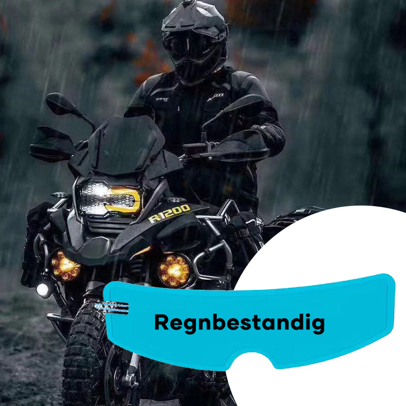 Anti-dug og regntæt visirbelægning