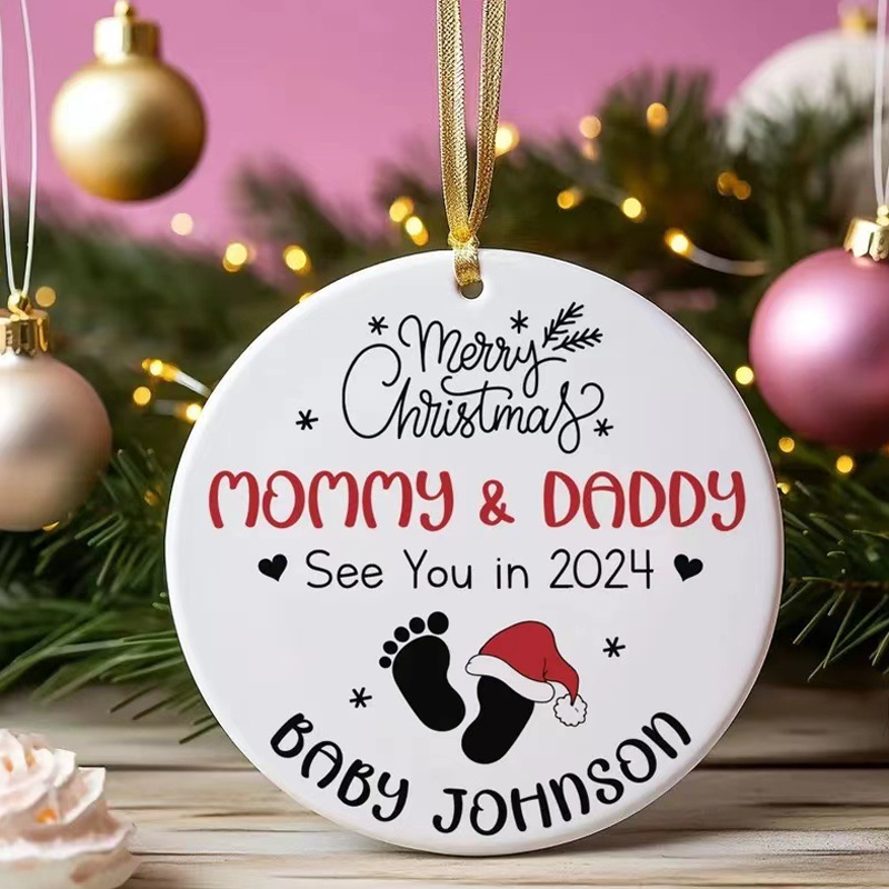See You in 2024 Juletræsdekoration
