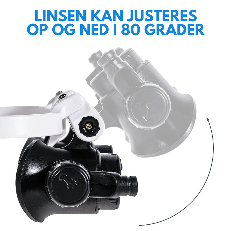 LED-brille forstørrelsesglas