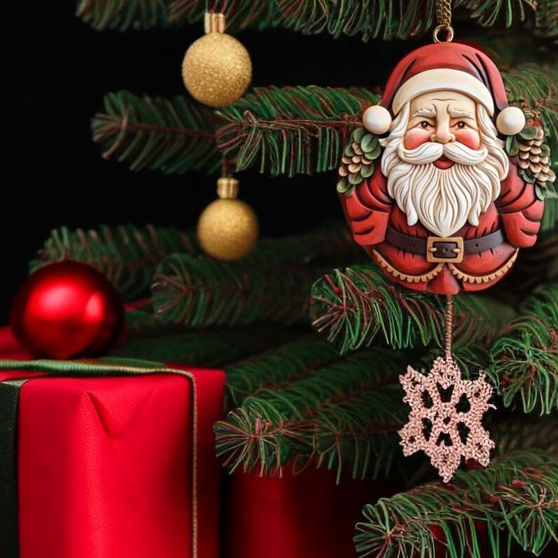 Julemandspynt i harpiks