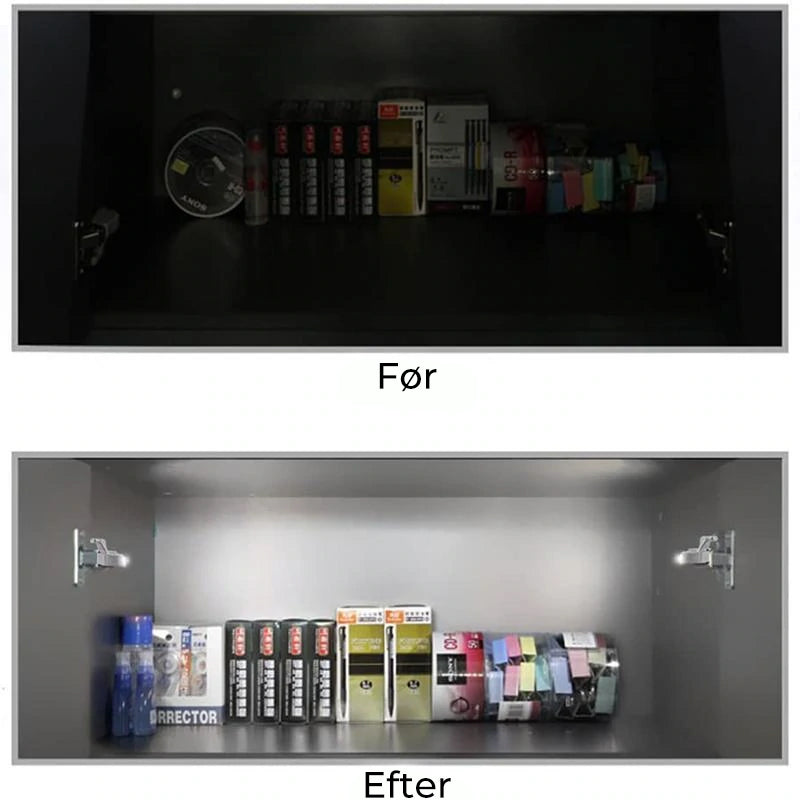 Fanshome Smart Sensor Kabinet LED Lys (10 stk)
