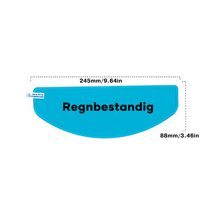 Anti-dug og regntæt visirbelægning