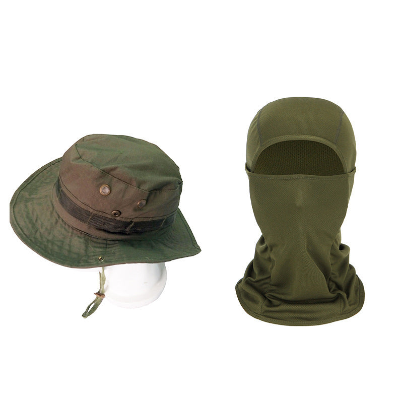 Multifunktionel camouflerende udendørshat