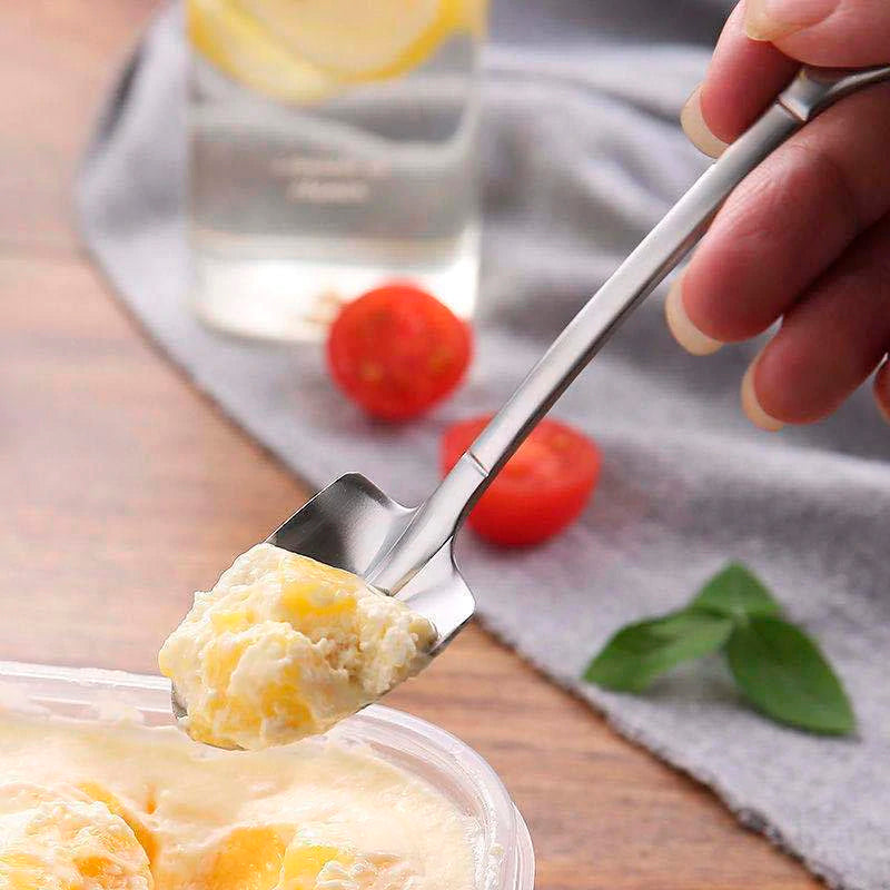 Kreativ Dessert Ice Cream 304 rustfrit stål Spade Spade Spoon