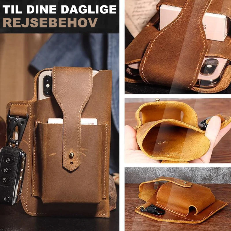 Retro bælte talje mænd taske