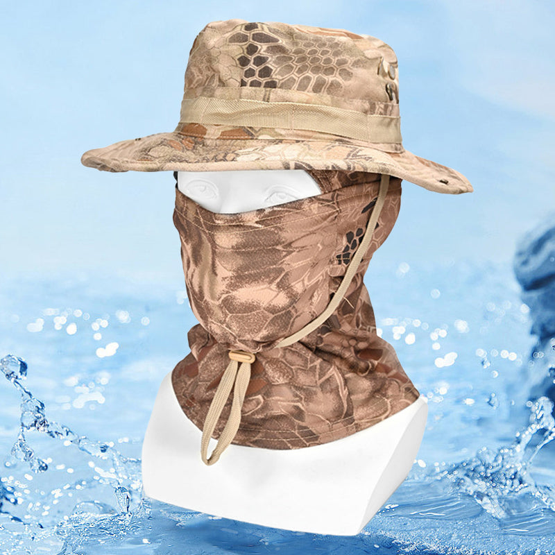 Multifunktionel camouflerende udendørshat