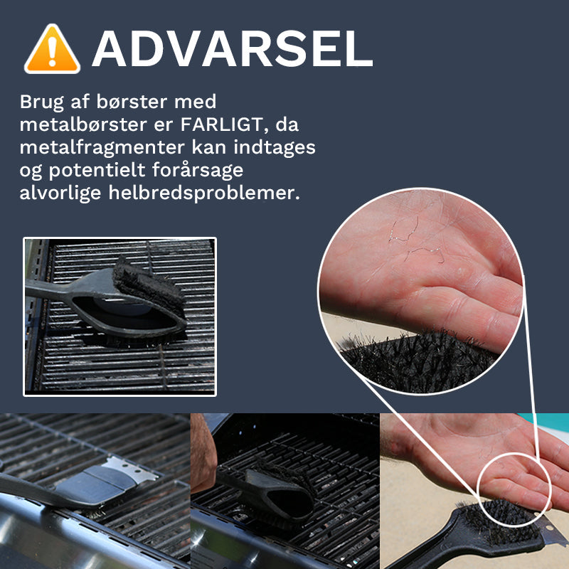 Rengøringsbørste til grill
