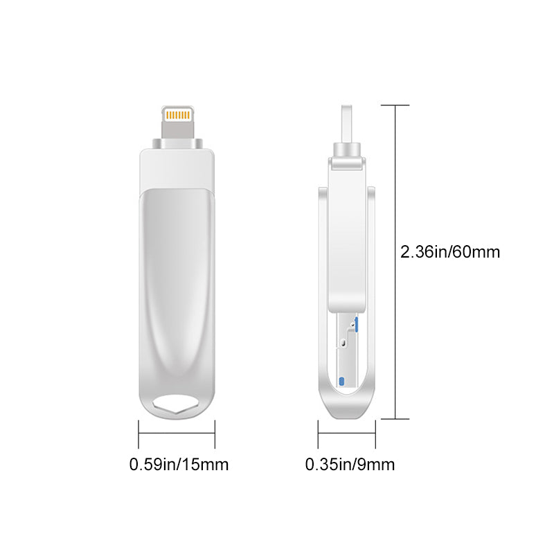 3-i-1 USB Flash Drev