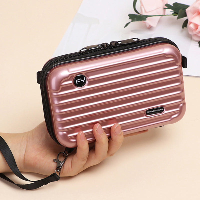 Minikuffert crossbody-taske
