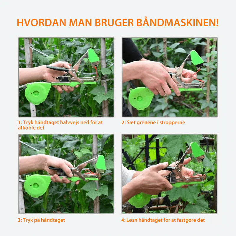 Bindemaskine til haveplanter