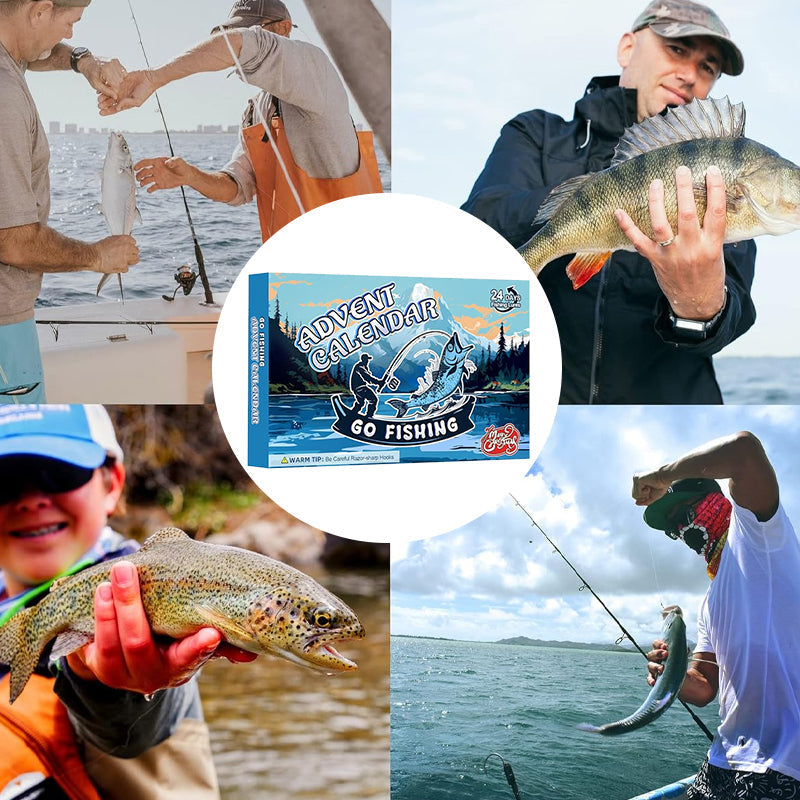 24 Days julekalender med fiskegrej