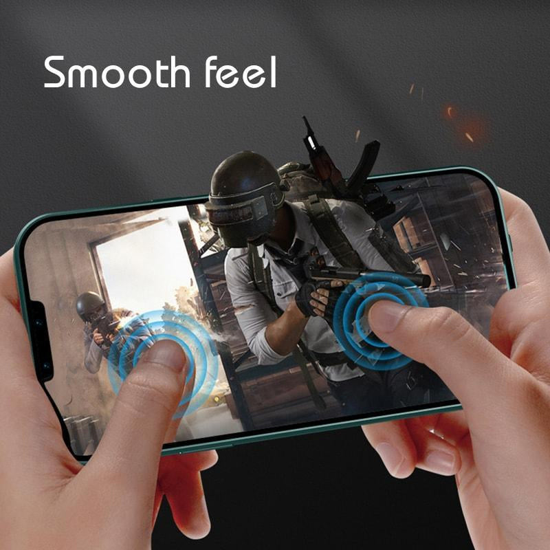 iPhone cover med dobbeltsidet spænde