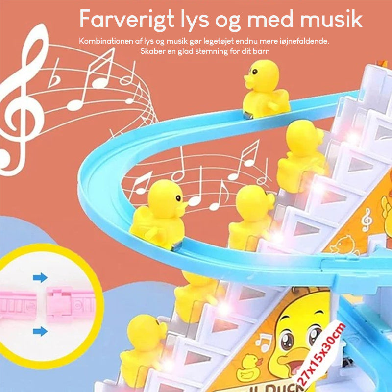 Elektrisk anderutsjebane med lys og musik
