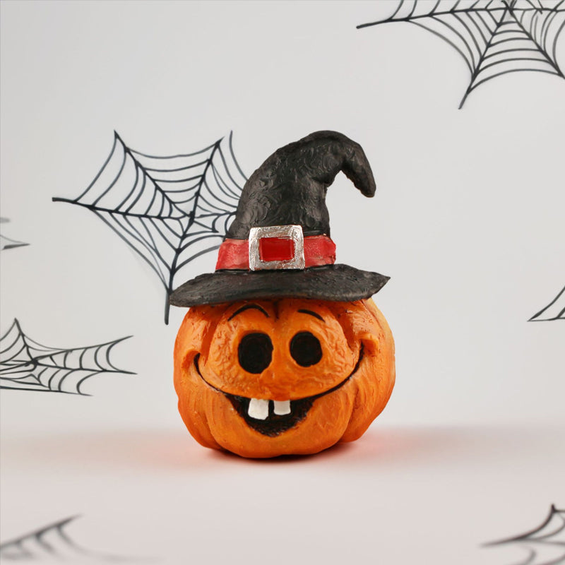 Halloweendekoration | Græskarhoved- eller spøgelsesfigurer