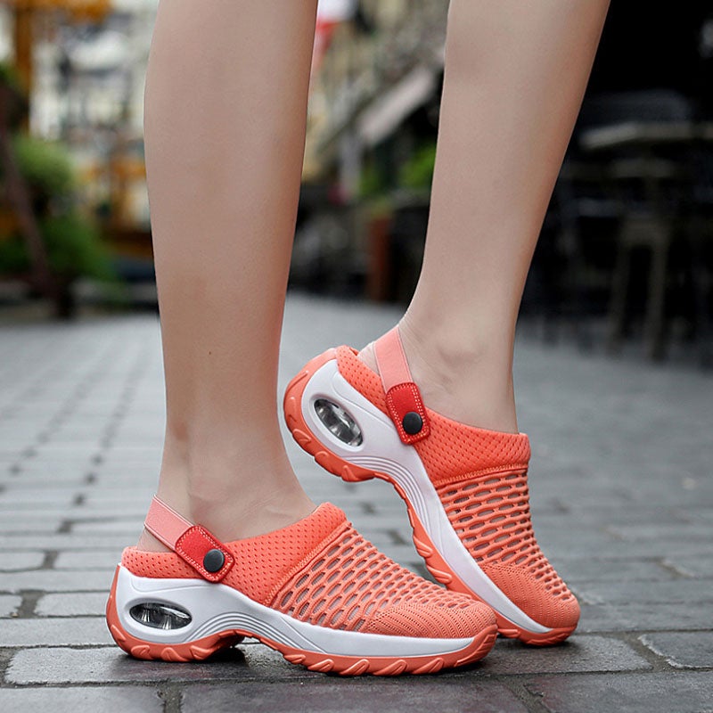 Kvinders åndbar Casual Air Cushion Slip-on sko