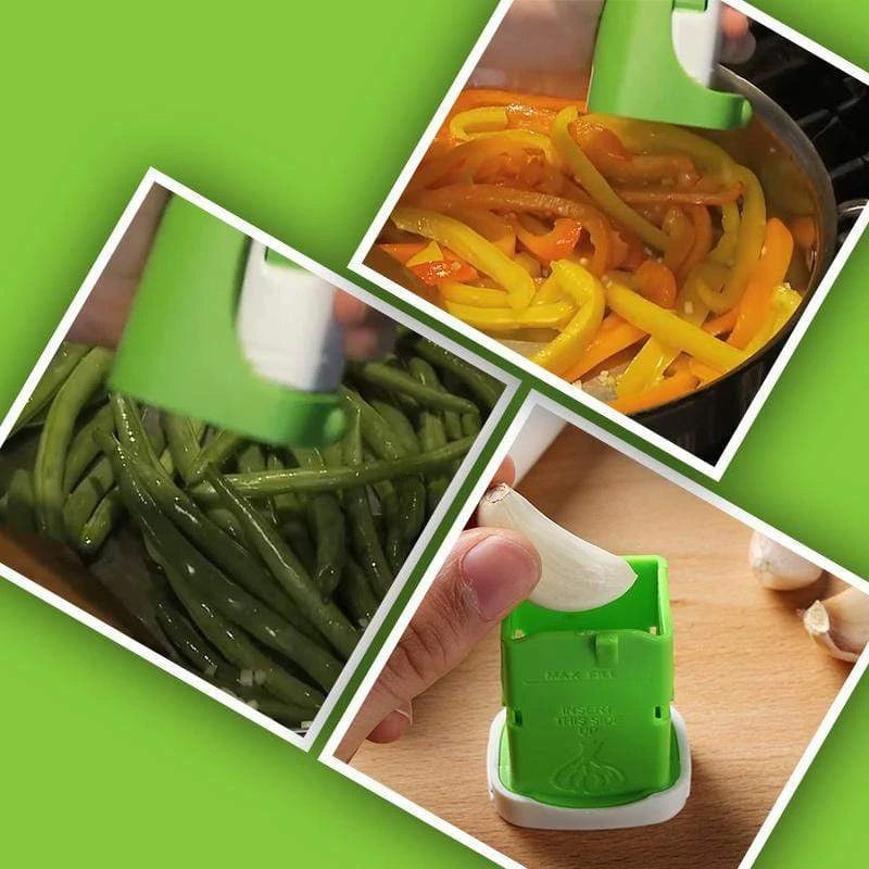 Multipurpose hvidløgspresser