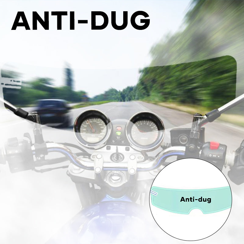 Anti-dug og regntæt visirbelægning