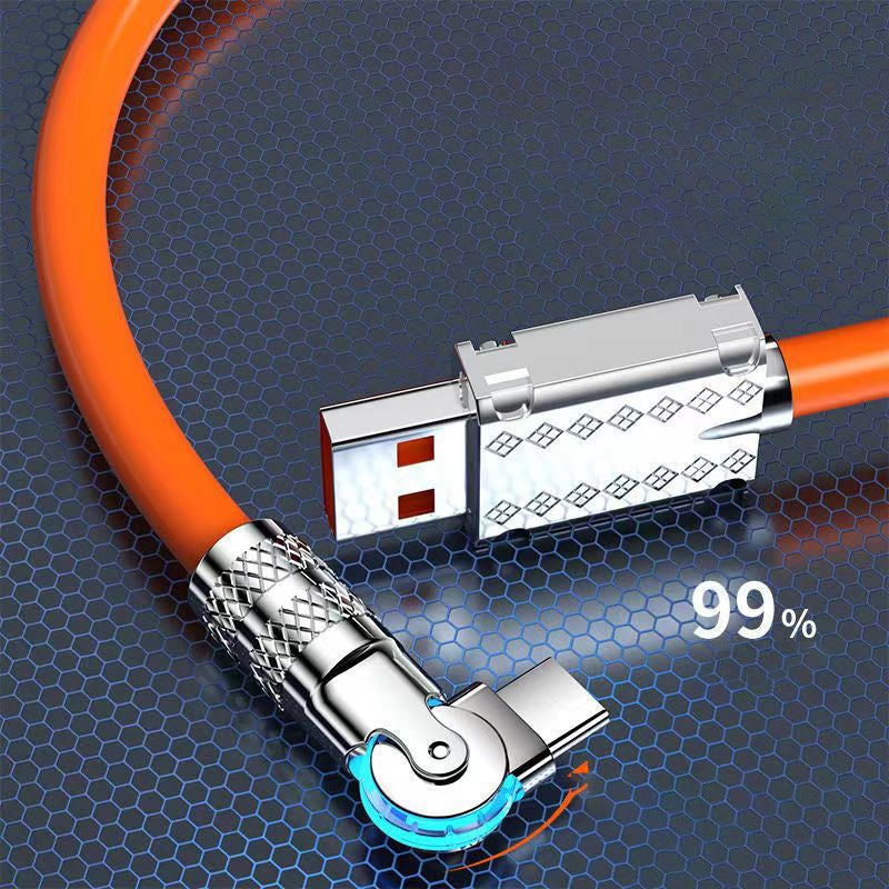 Ladekabel med roterende skive