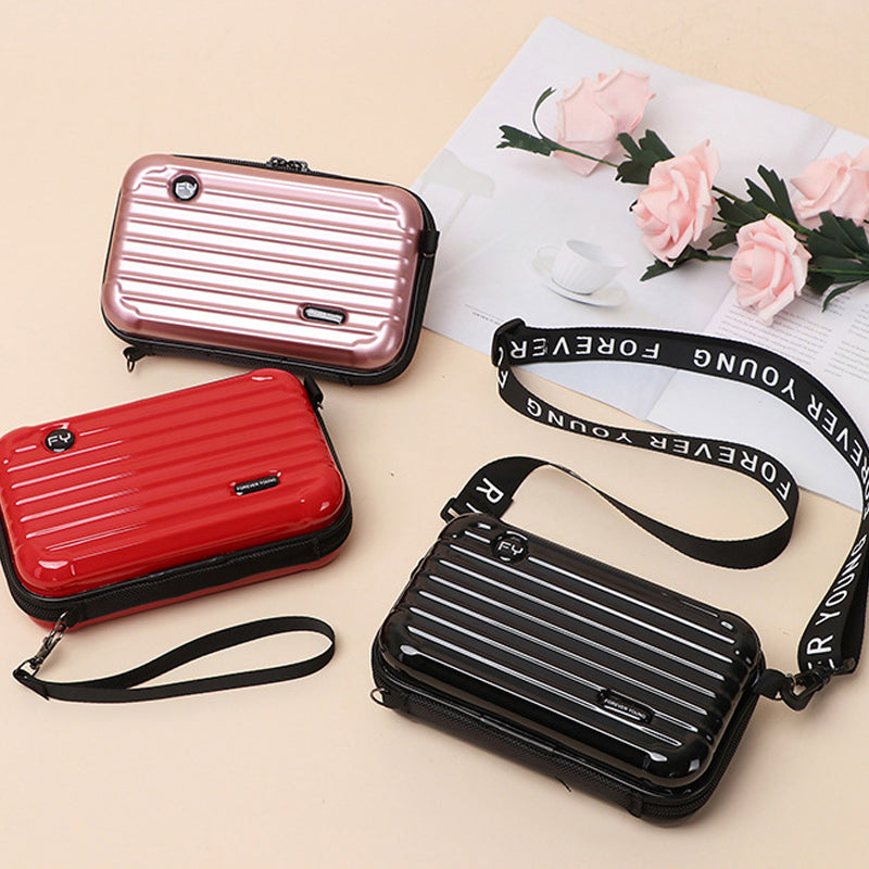 Minikuffert crossbody-taske