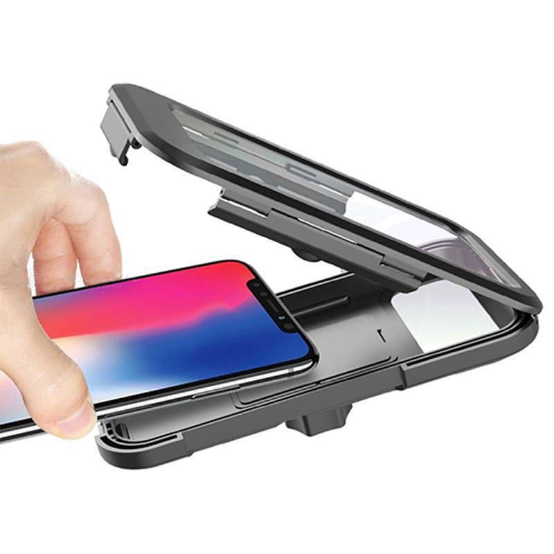 Vandtæt telefonholder