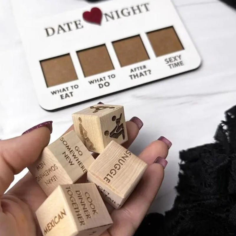 Date aftenaktivitet-terninger After Dark-udgave