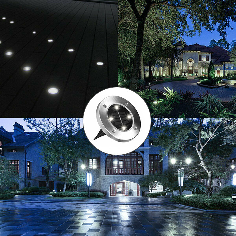 LED Solar baglygte