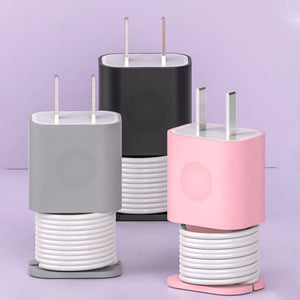 2-i-1 opladerbeskytter i silikone