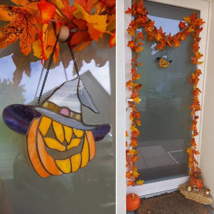 Hængende græskardekoration