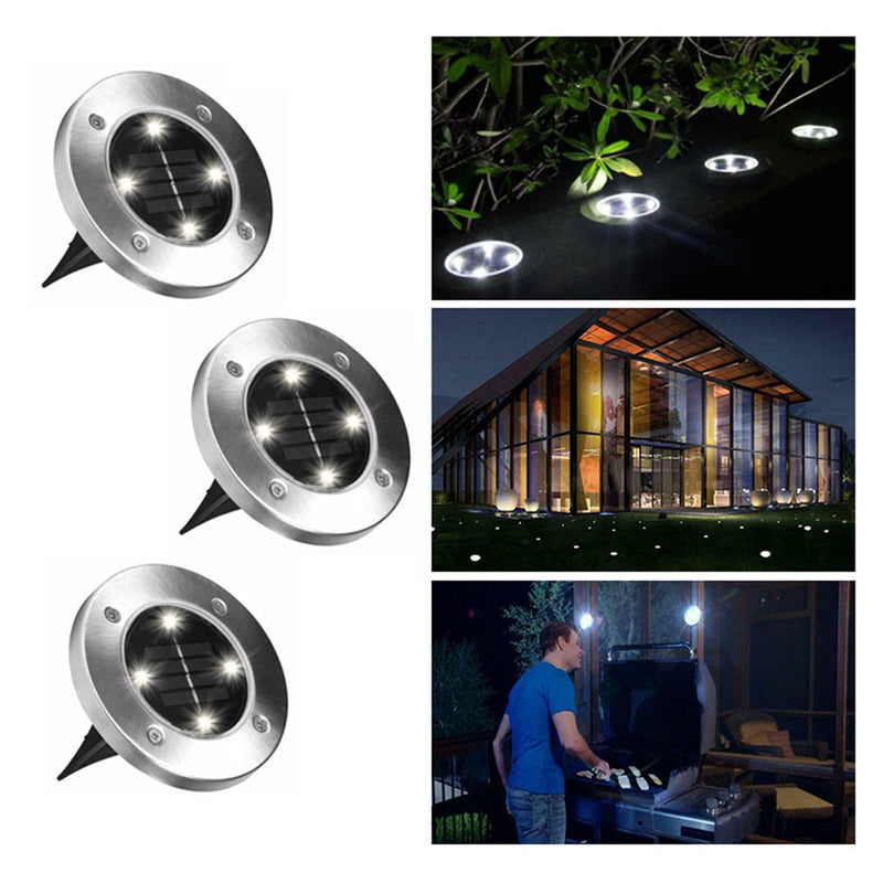 LED Solar baglygte