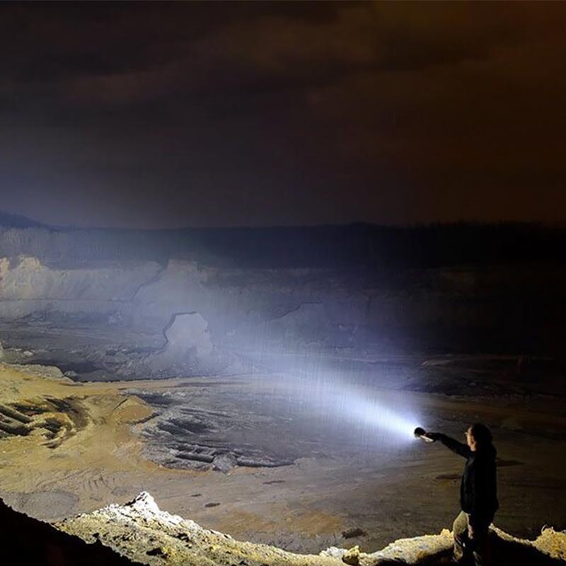3000-5000 Lumen Kraftig LED Vandtæt Lommelygte