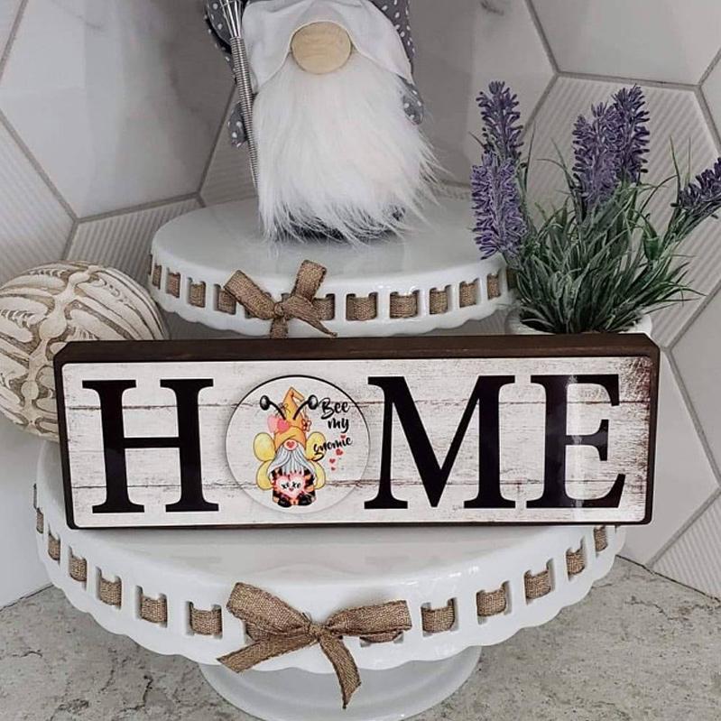 Home Sign med 12 udskiftelige dele