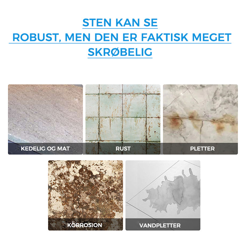 Pletrens til stenoverflader