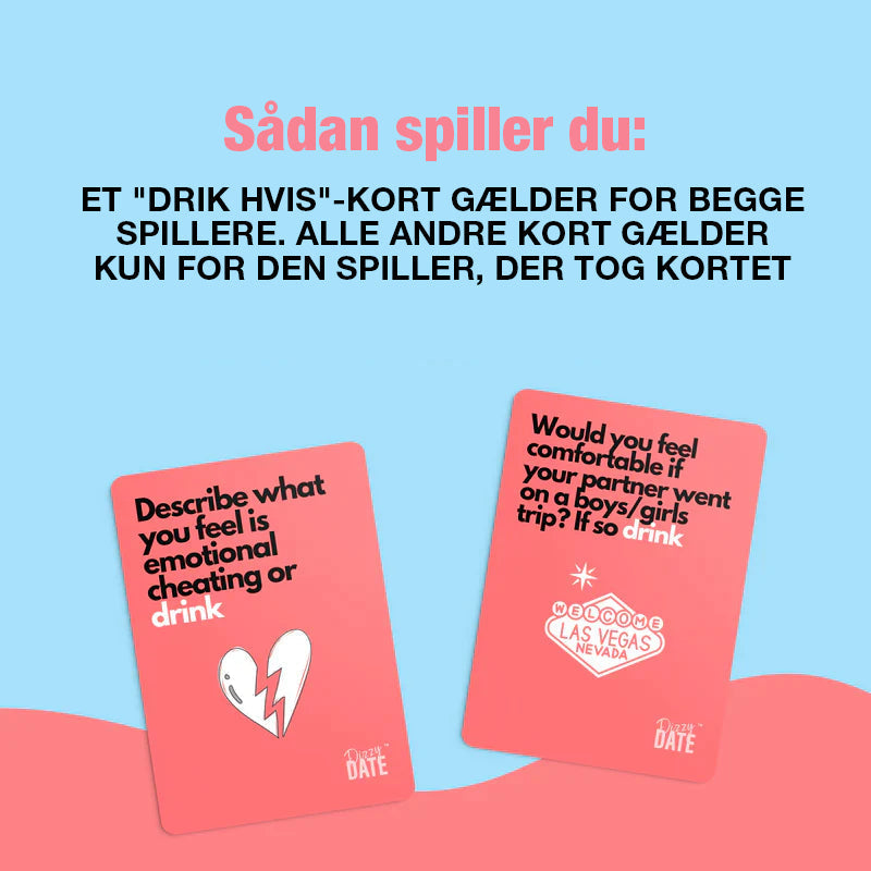 Dizzy Date - Kortspillet til par