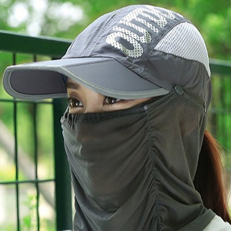 Foldbar solbeskyttelseshat