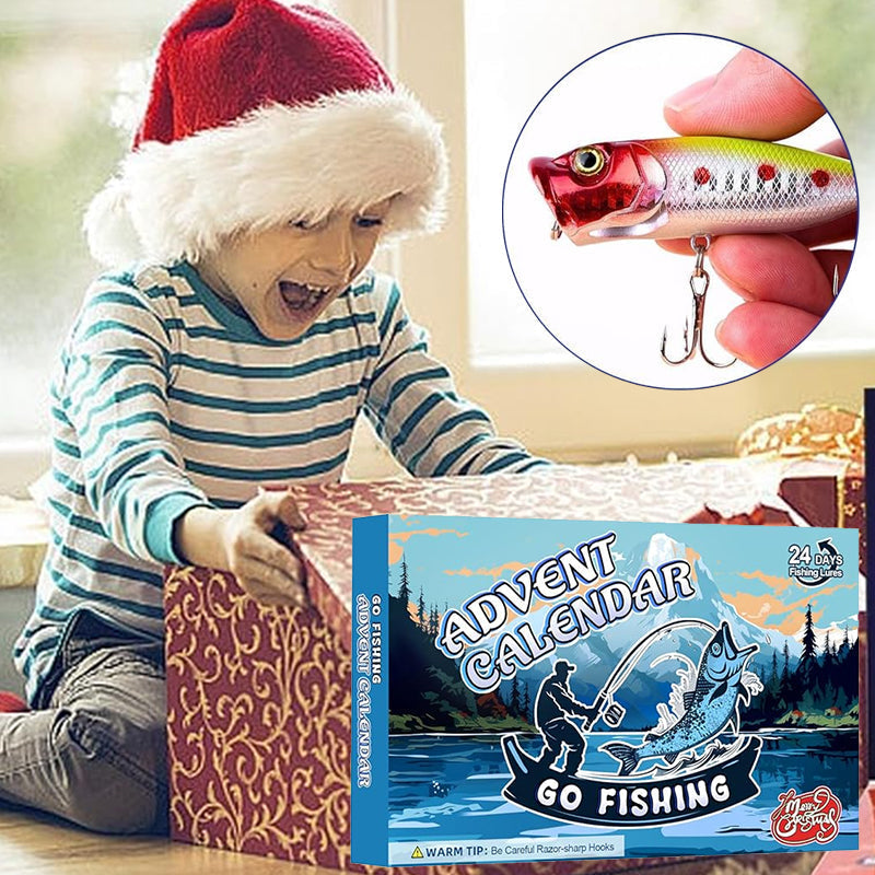 24 Days julekalender med fiskegrej