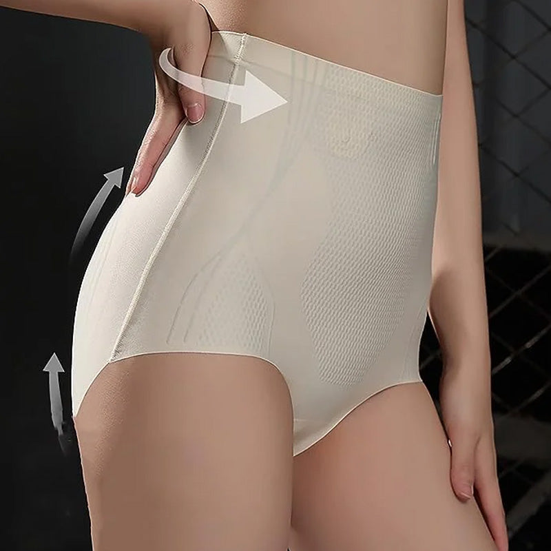 Issilke trusseshorts med ioniske fiibre og mavekontrol