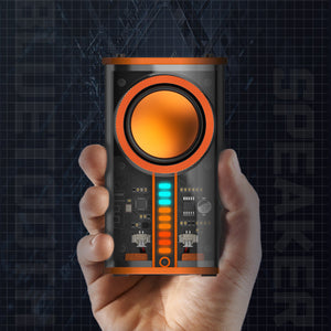 Gennemsigtig Mecha trådløs Bluetooth-højttaler