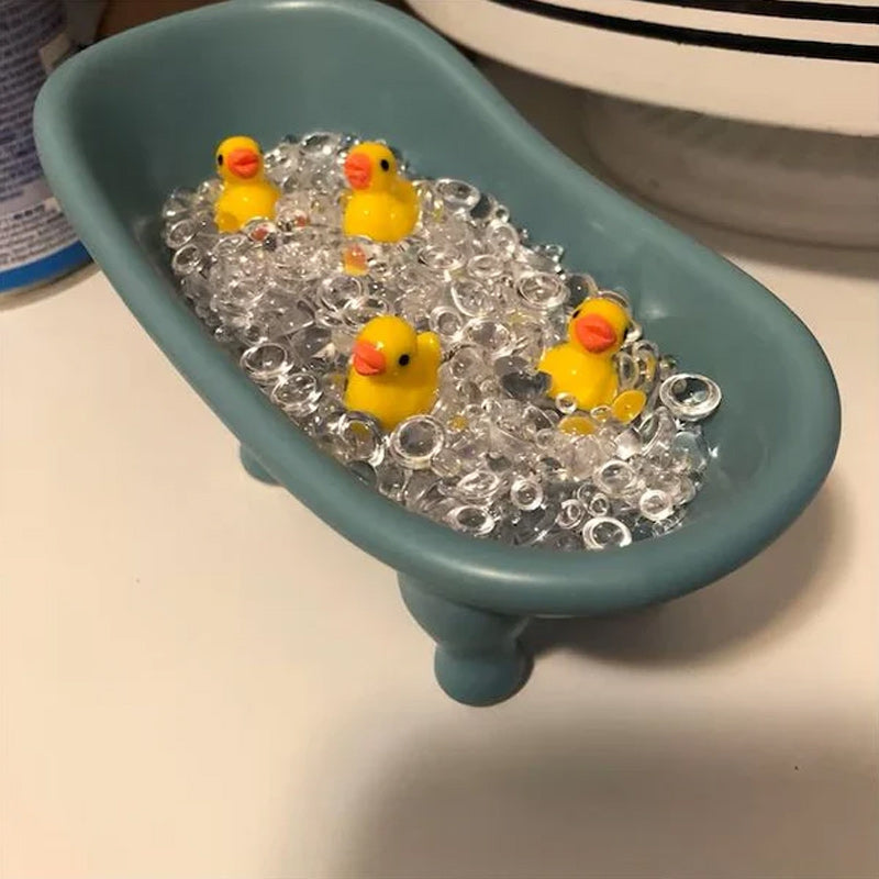 Mini-ænder i harpiks